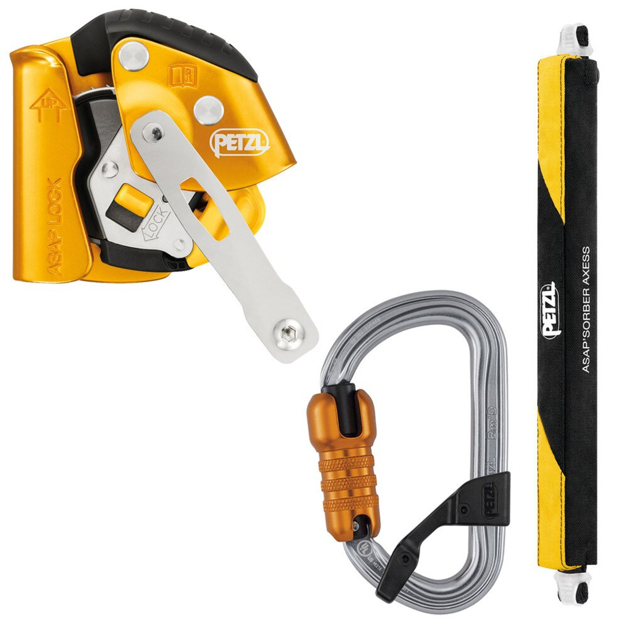 Petzl Kit ASAP LOCK + ASAP'SORBER AXESS + BM'D Petzl Kit ASAP LOCK + ASAP'SORBER AXESS + BM'D
