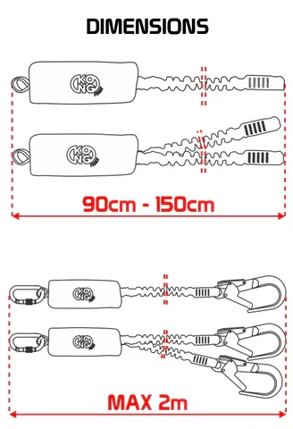 EAW Y SET QUEEDY ANSI 90 cm Orange