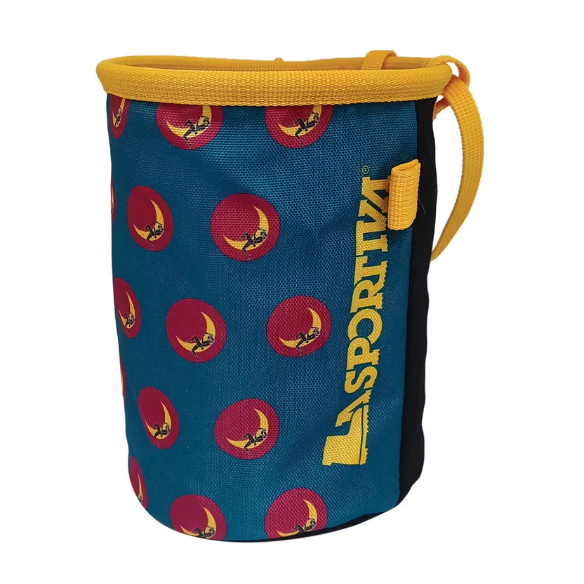 La Sportiva Climbing on the moon chalk bag