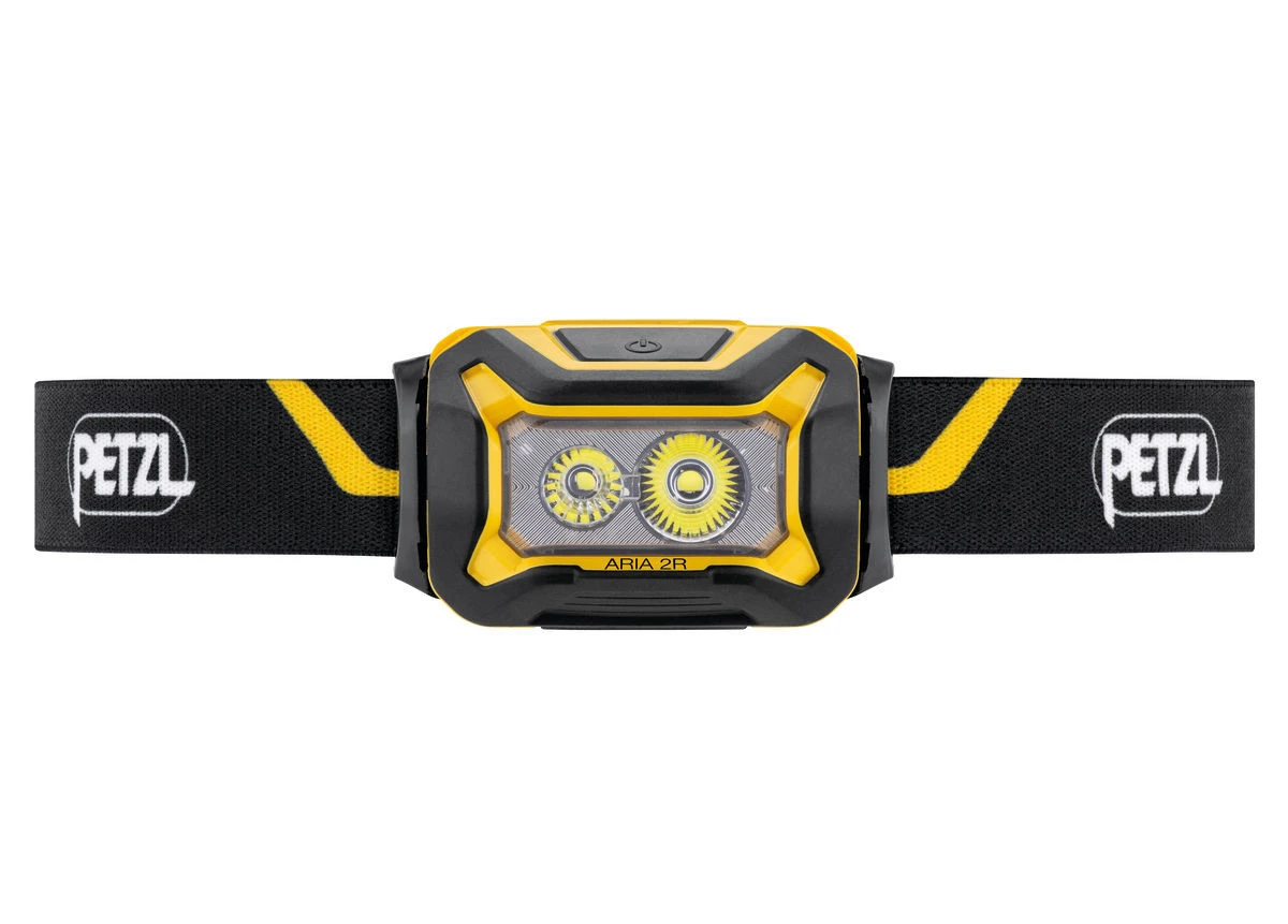 Petzl Aria 2R Headlamp Black/Yellow