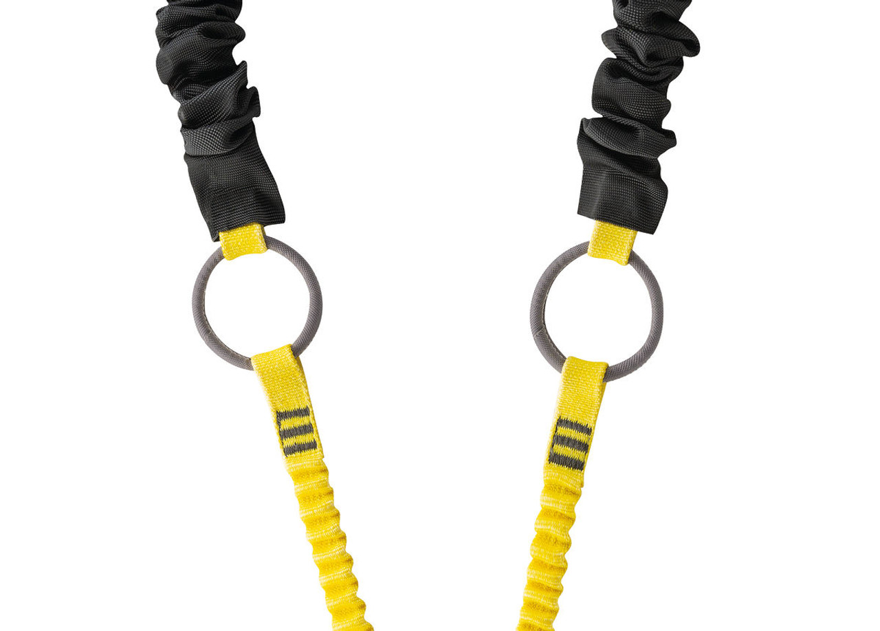 Petzl ABSORBICA Y TIE-BACK Double Lanyard with Energy Absorber