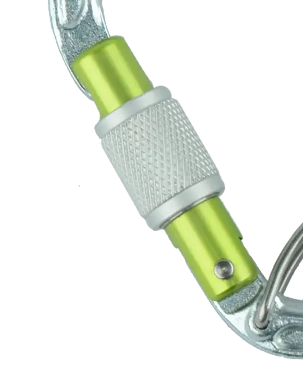 Edelrid HMS BRUCE STEEL SCREW FG Locking Carabiner