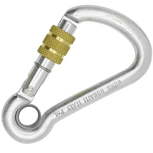 Kong Harness Eye Carbon Steel Carabiner