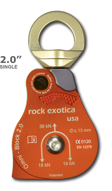 Rock Exotica Omni-Block 2.0" Pulley