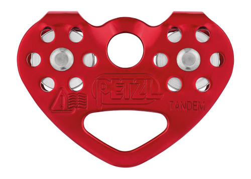 Petzl TANDEM Double Pulley for Tyrolean Traverses