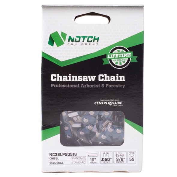 Notch 14" 3/8P LP 050G Chainsaw Chain