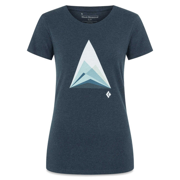 Black Diamond Women's  Mountain Transparency Tee **CLOSEOUT**