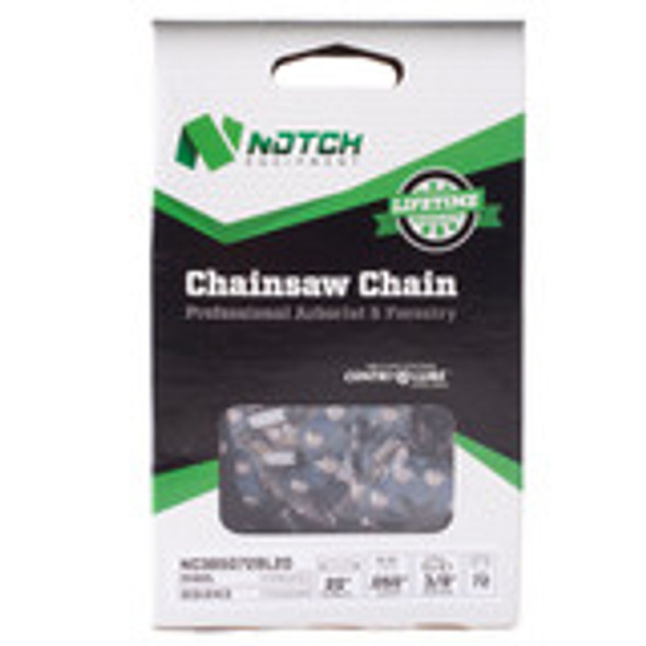 Notch 20" 3/8P 050G  Bumper Link Drive Chainsaw Chain