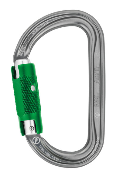 Petzl 100 Carabiners AM'D PIN-LOCK Petzl 100 Carabiners AM'D PIN-LOCK