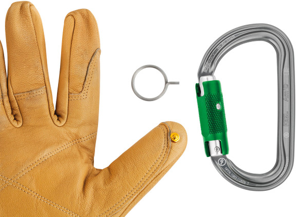 Petzl 100 Carabiners AM'D PIN-LOCK