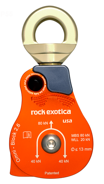 Rock Exotica Omni-Block 2.6" Pulley
