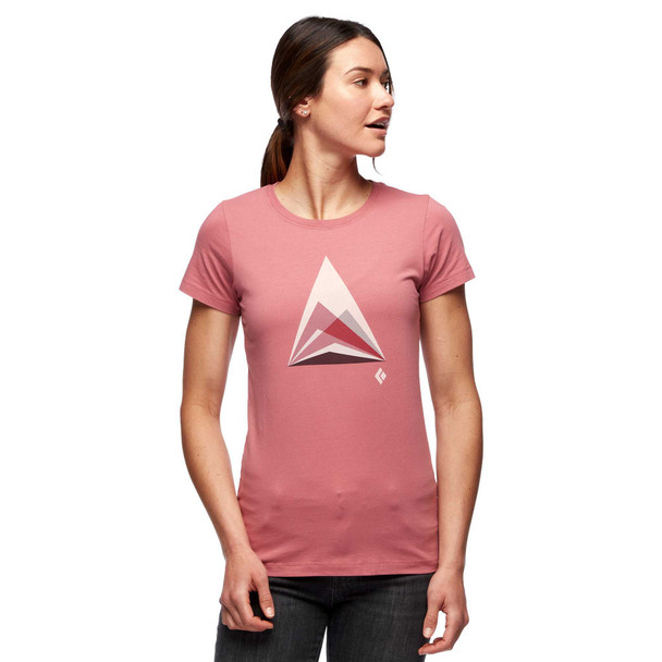 Black Diamond Women's  Mountain Transparency Tee **CLOSEOUT**