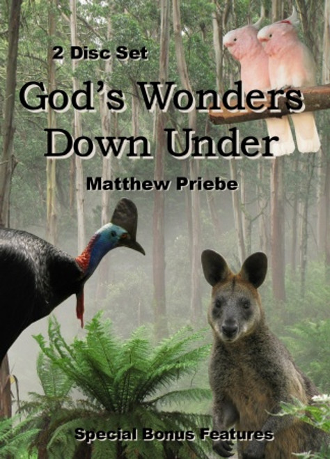 Gods Wonders Down Under DVD - Mathew Priebe - DVD