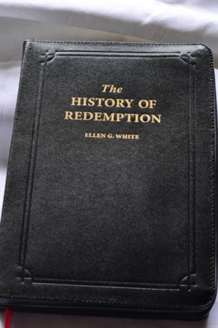 History of Redemption (Black) - 8 in 1 - COA, STC, COL, TMB, Leather-like, Zip, 23 x 15 x 2.8 - Ellen White - Softcover