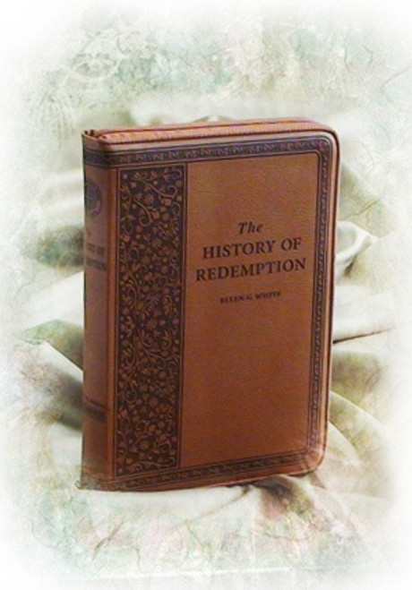 History of Redemption (Brown) - 8 in 1 - COA, STC, COL, TMB - Leather-like, Zip, 23 x 15 x 2.8 - Ellen White - Softcover