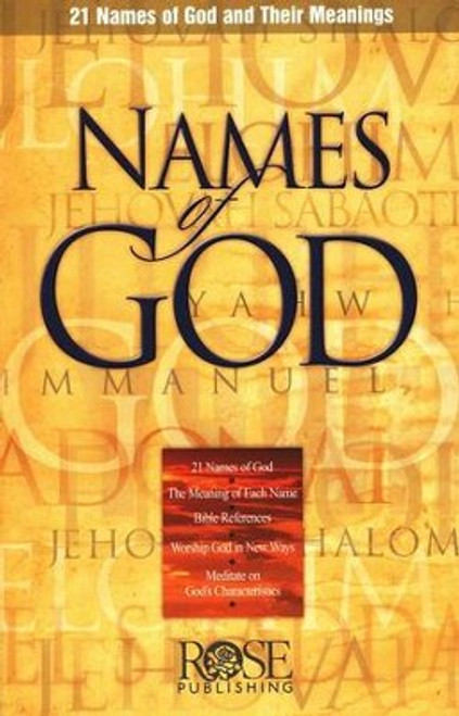 Names of God pamphlet