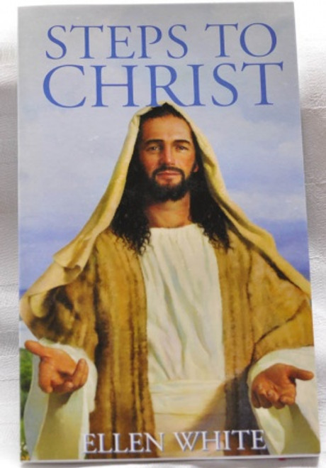 Steps to Christ - Friendship Edition - Large picture of Jesus, Shawl - Ellen White - Softcover Steps to Christ - Friendship Edition - Large picture of Jesus, Shawl - Ellen White - Softcover