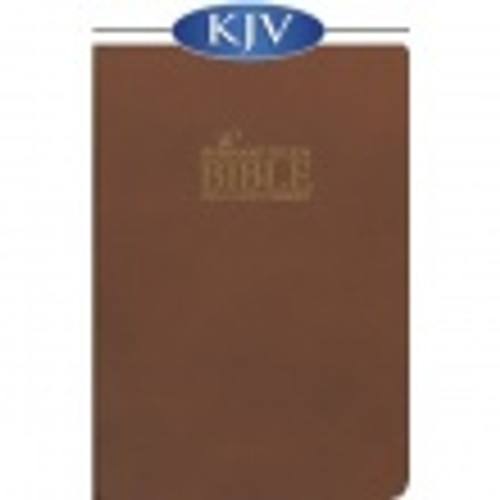 Bible  Remnant Study Bible Genuine Leather Brown, EGW comments