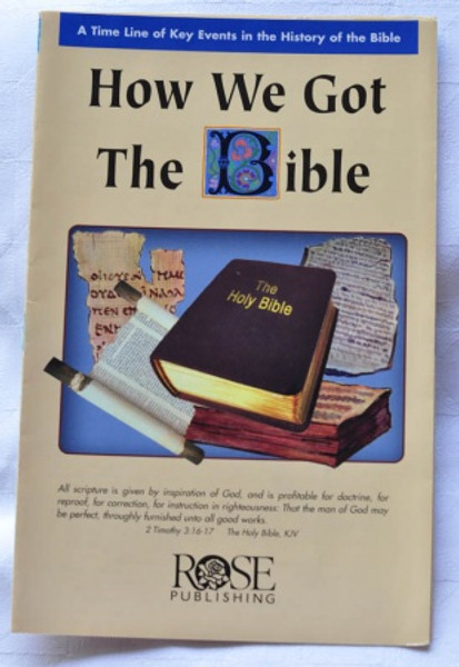 How We Got the Bible - Pamphlet -  - Pamphlet