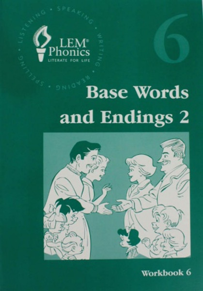 LEM Bk 6 Base Words & Endngs 2 - Evelyn Garrard - Softcover