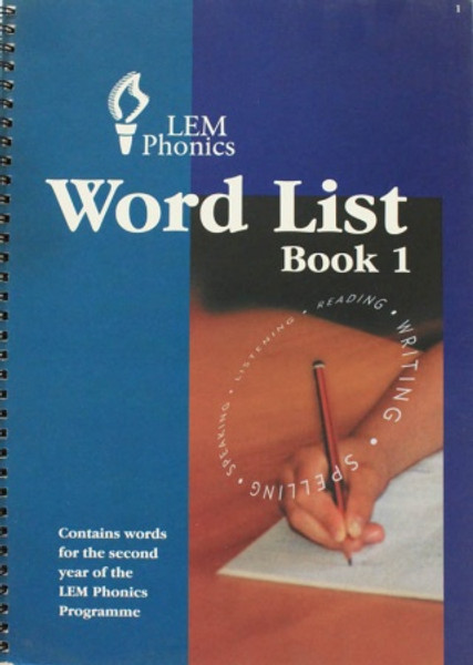 LEM Word List 1 D-J - Evelyn Garrard - Softcover