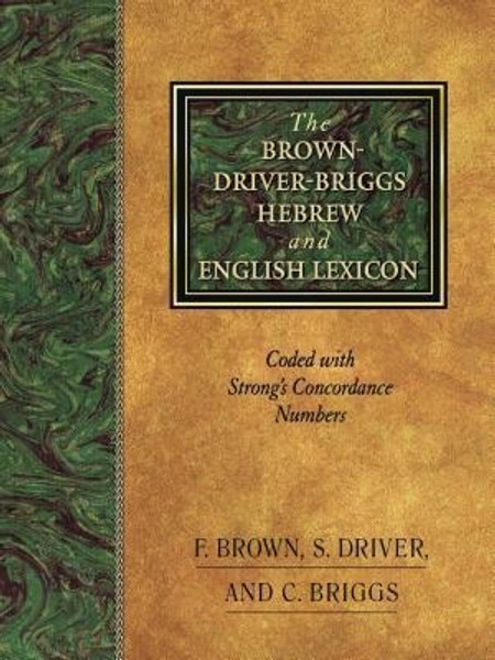 Lexicon - Hebrew & English - F Brown S Driver C Briggs D Litt - Hardcover