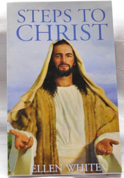 Steps to Christ - Friendship Edition - Large picture of Jesus, Shawl - Ellen White - Softcover