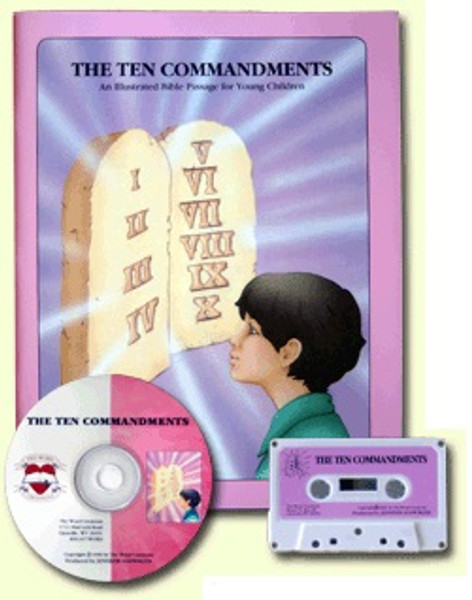 Ten Commandments CD and Songbook Set - David and Alice Meyer - CD & Songbook
