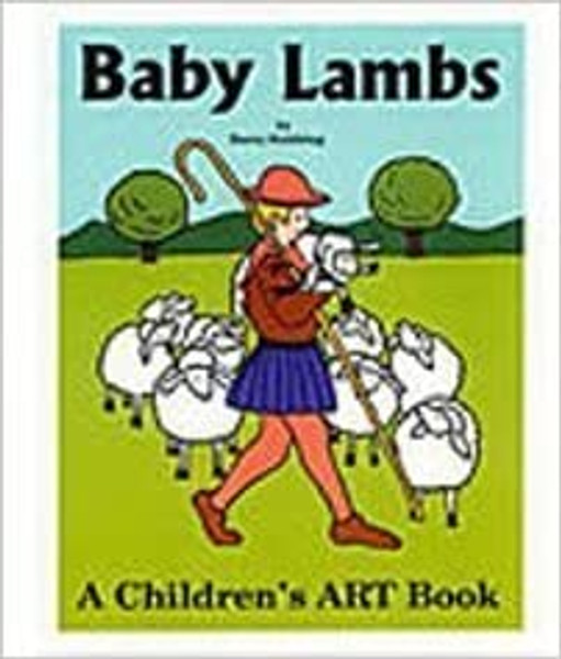 Baby lambs art book