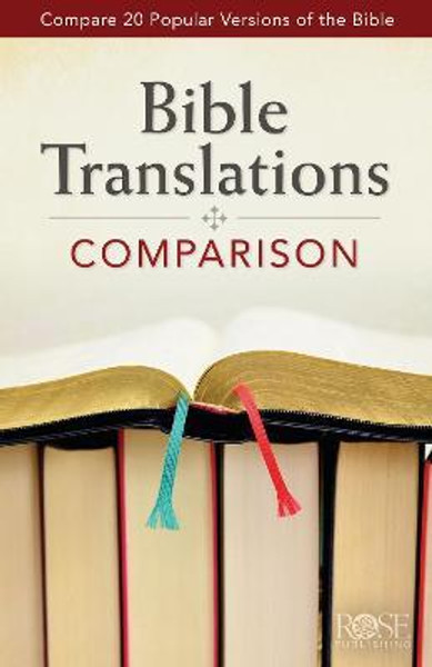 Bible translation comparison pamphlet
