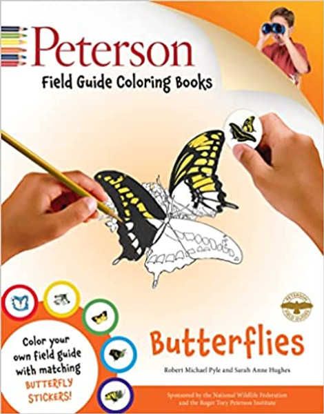 Buterflies colouring book