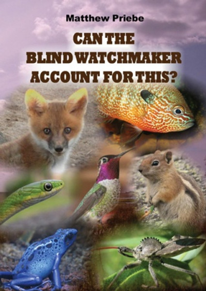 Can the Blind Watchmaker Account for This? DVD - Matthew Priebe - DVD