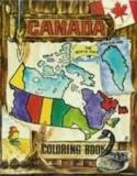 Canada Colouring Book - A Daniel Zook - Softcover