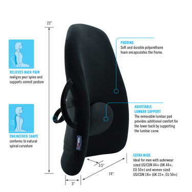 ObusForme Wideback Backrest Support