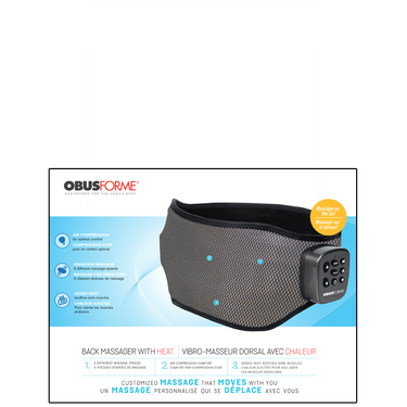 ObusForme© Personalized Comfort Massage Full Back & Seat Heated