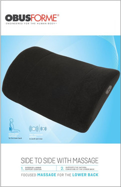 OBUSFORME Backrest Support Driver's Seat Cushion with Heat and Massage –  SIG Orthopaedic