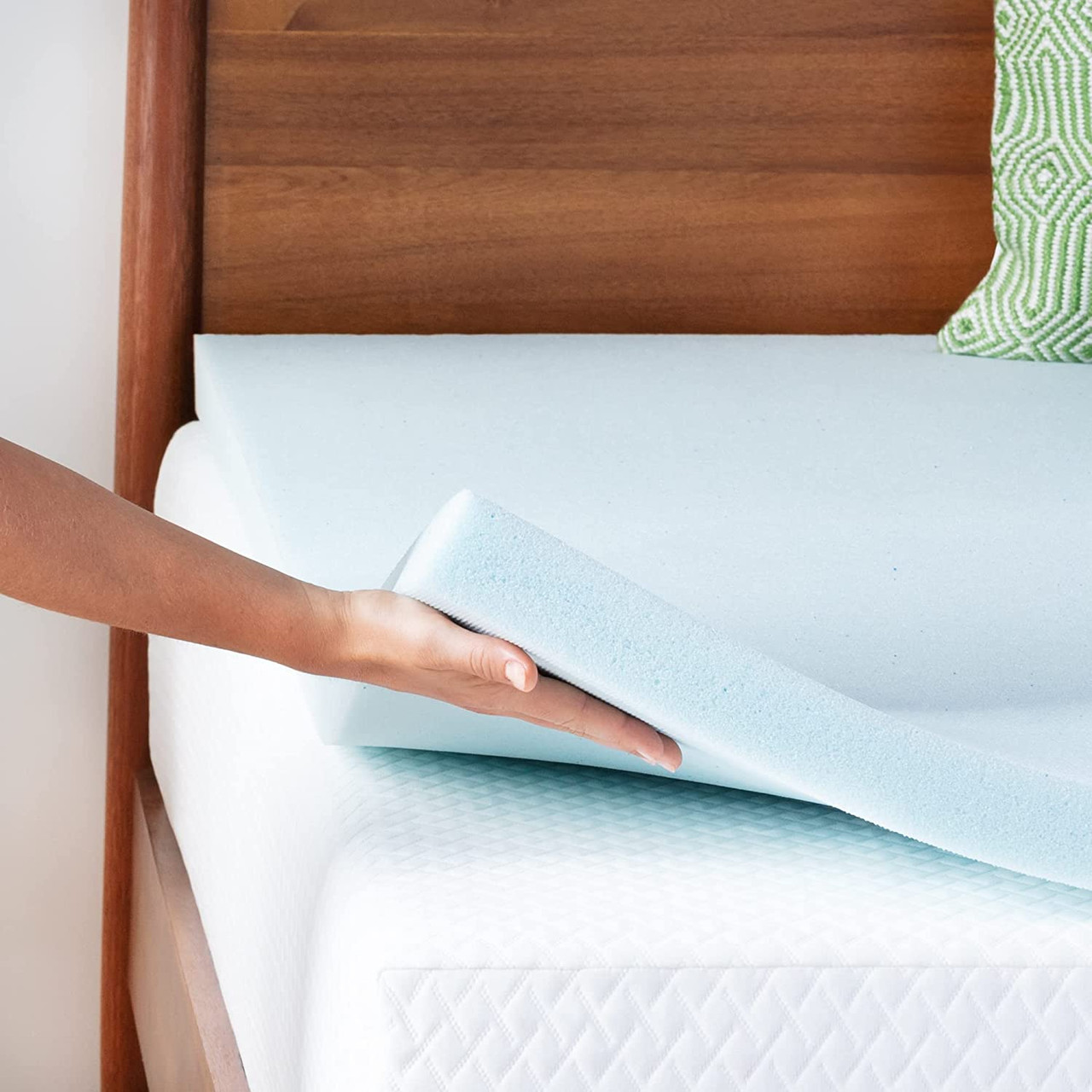 CertiPur Mattress Topper - Fixes Sagging and Hard Mattresses