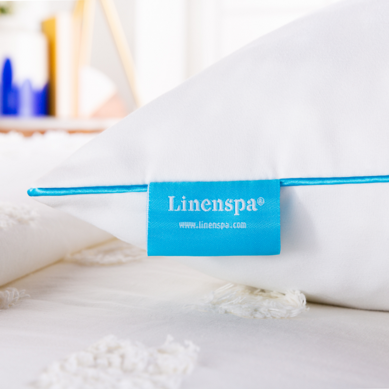 Linenspa Essentials 2 Pack Shredded Memory Foam Pillows - Queen