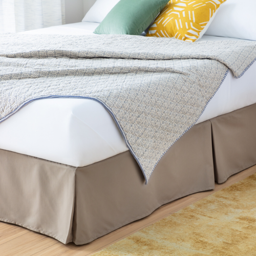 Iconic Collection Microfiber Ruffled Bed Skirt