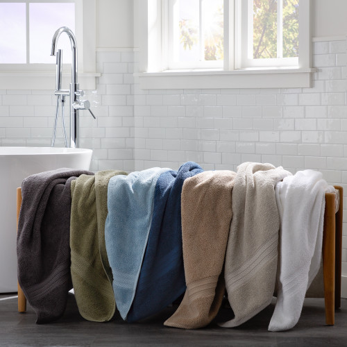 6 Piece Multi-Size Towel Set