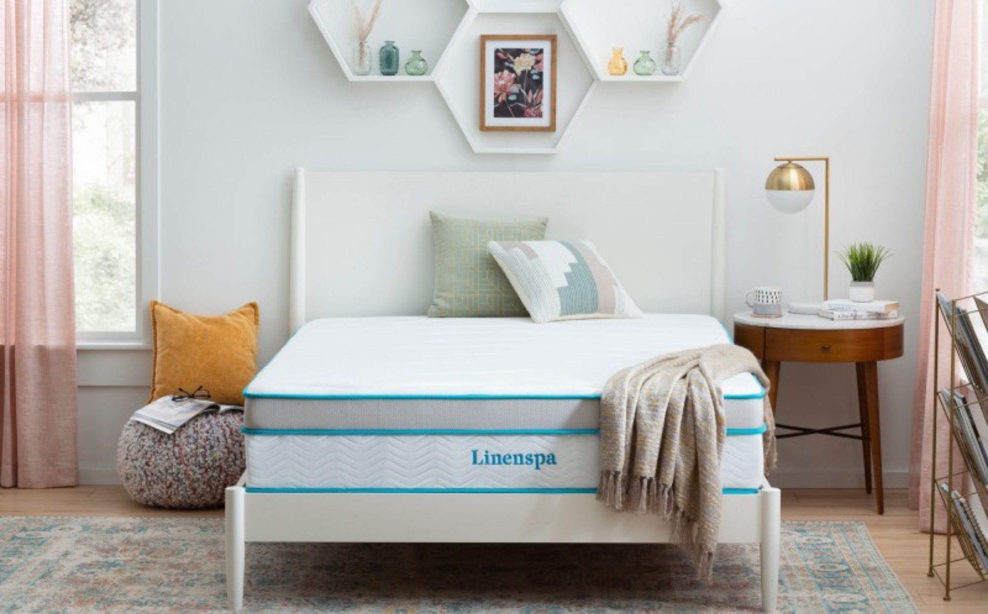 Linenspa Dreamer 12 Hybrid Mattress, Twin XL 