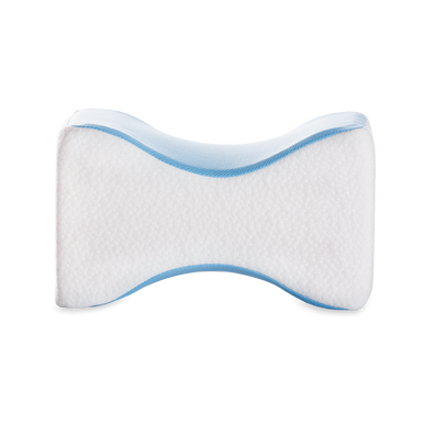 Unique Bargains Memory Foam Knee Support Pillow for Sleeping White