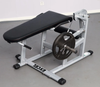 Muscle-D Base Leg Extension Leg Curl Combo - Black