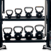 InFlight Fitness Rubber Kettlebell Set - 5 - 40 LBS