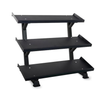InFlight Fitness 54" 3-Tier Dumbbell Rack | GymStore.com