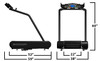 Woodway Path Treadmill Dimensions