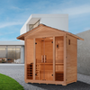 Golden Designs Vorarlberg Traditional Outdoor Steam Sauna