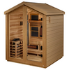 Golden Designs Loviisa PureTech Hybrid Full Spectrum Outdoor Sauna