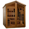 Golden Designs Kaskinen PureTech Hybrid Full Spectrum Outdoor Sauna