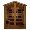 Golden Designs Kaskinen PureTech Hybrid Full Spectrum Outdoor Sauna
